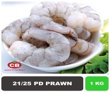 21/25 Frozen PD Prawn (1KG) 21/25 冷冻虾仁 (1公斤)