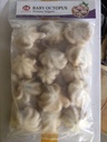 CB 20/40 IQF Frozen Baby Octopus (1KG) CB 20/40 迷你章鱼 (1公斤)