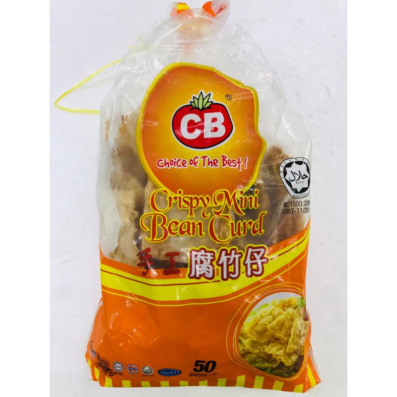 CB Crispy Mini Bean Curd 50pcs (350G) CB 手工香脆腐竹仔 50片 (350克)