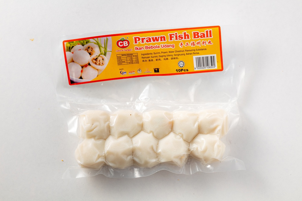 CB Prawn Fish Ball 10pcs± (200G) CB 福州虾丸 10个± (200克)