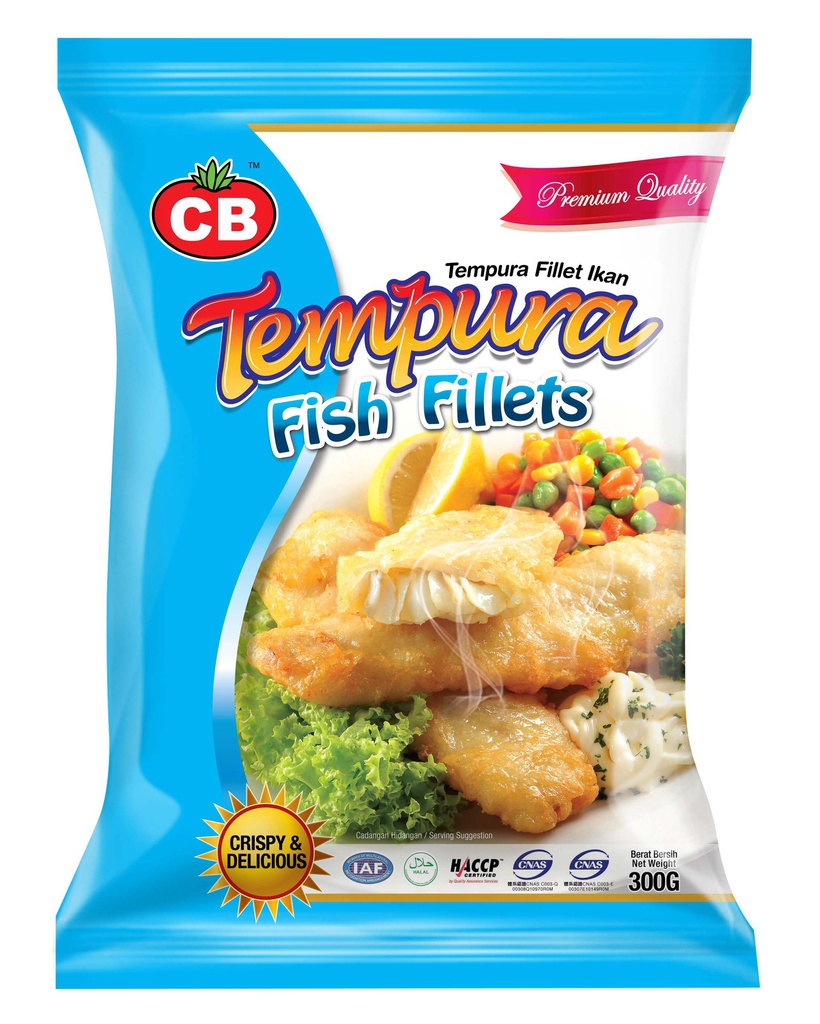 CB Tempura Fish Fillet 3pcs± (300G) CB 日式鱼片 3个± (300克)
