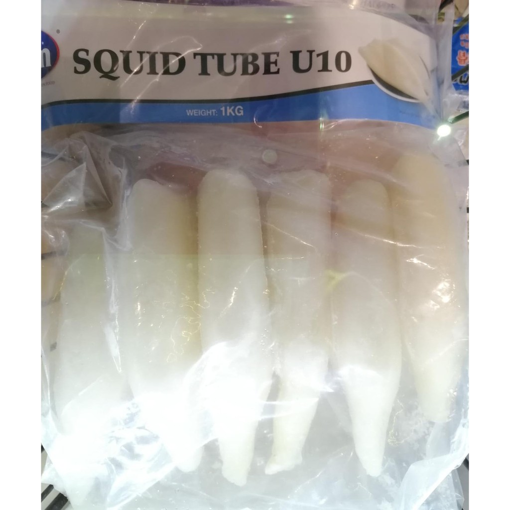 CCM Frozen Squid Tube (1KG) CCM 冷冻墨鱼筒 (1公斤)