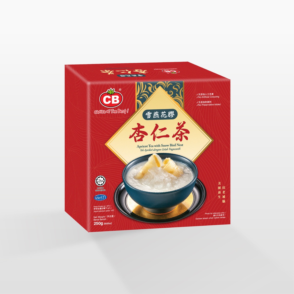 CB Apricot Tea with Snow Bird Nest (250G) CB 雪燕杏仁茶 (250G)