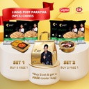 Jay Chou Endorsed - Liang Puff Paratha (5pcs) Chives 周杰伦代言 - 粮全其美葱油手抓饼（5片装）🌮