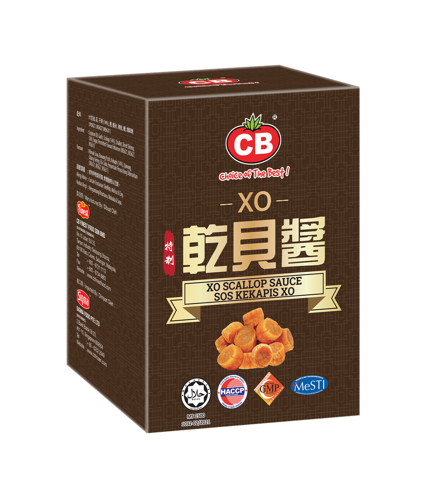 CB XO Scallop Sauce (170G)(Canned)  CB XO 干贝酱 (170G)(罐)