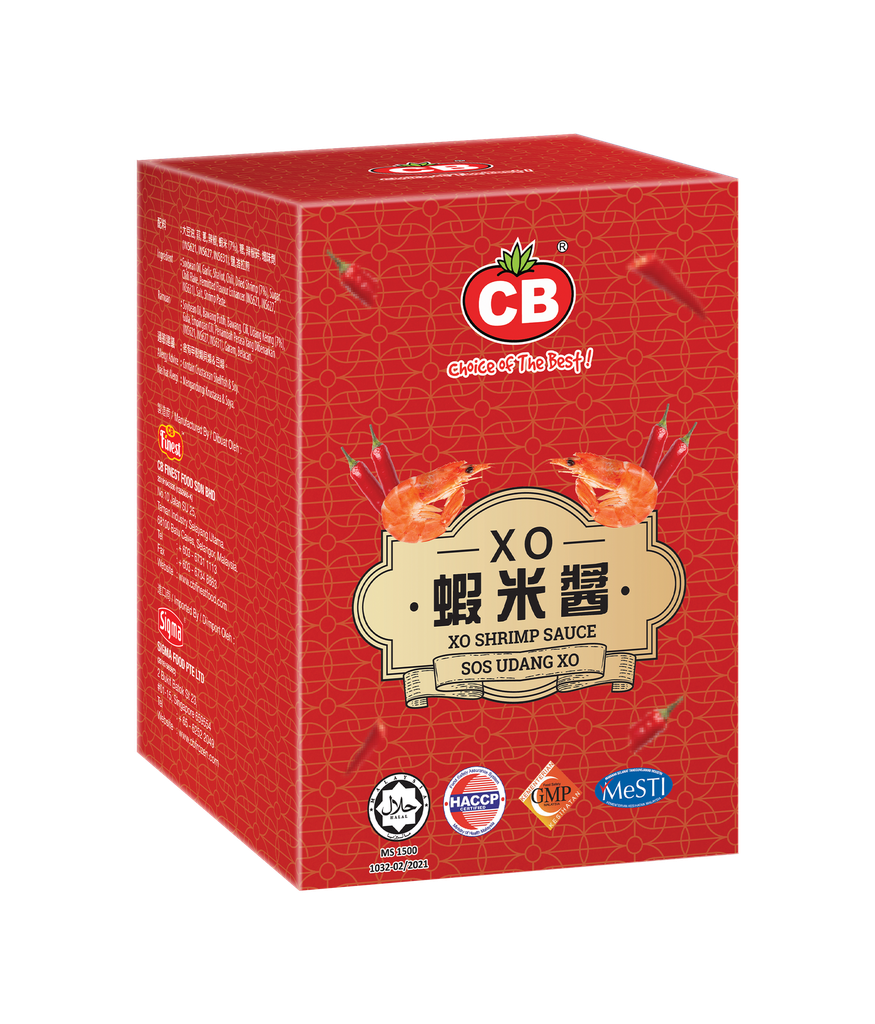 CB XO Shrimp Sauce (170G)(Canned)  CB XO虾米酱 (170G)(罐)