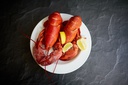 Frozen Cut Cooked Boston Lobster  (300-400G)  冷冻切熟龙虾 (300-400克)  1PCS