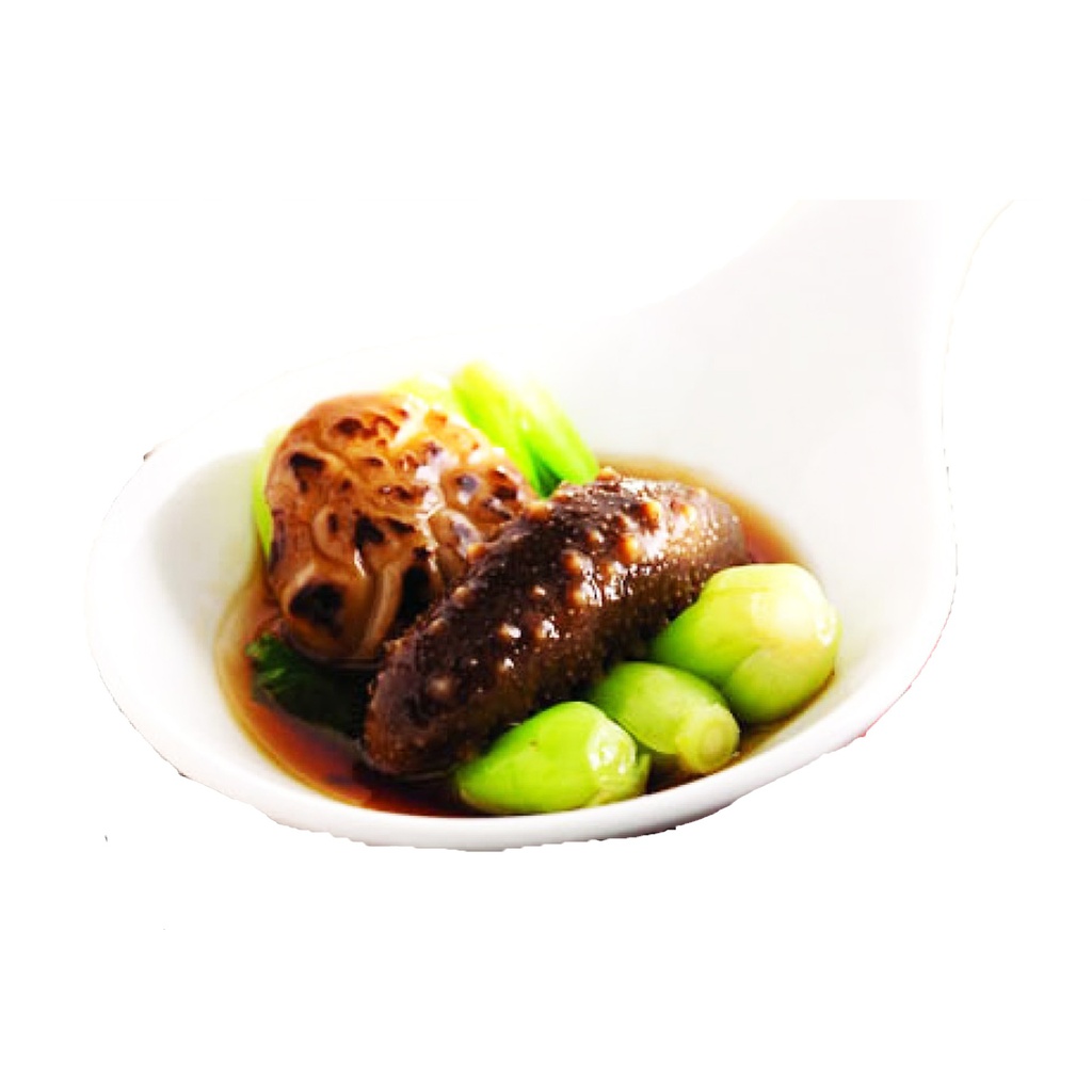 Frozen Tiger Cucumber (500G) 冷冻老虎参 (500克) + CB Premium Abalone Brown Sauce (500G) CB 特级红烧鲍汁 (500克)