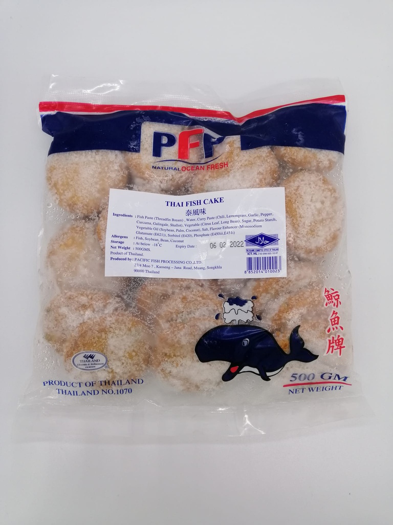 PFP Thai Fish Cake 25pcs (500G) PFP泰风味 25pcs (500G)