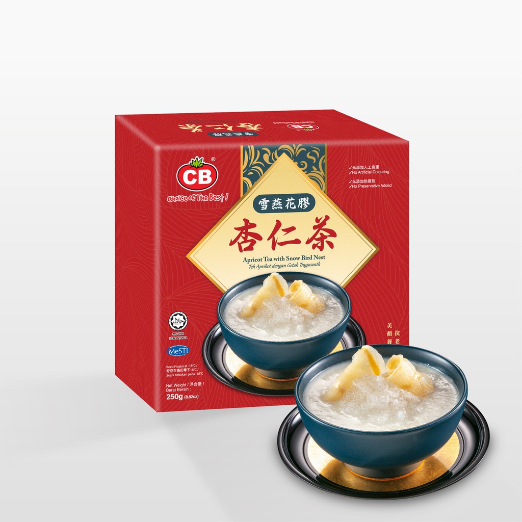 CB Apricot Tea with Snow Bird Nest (250G) CB 雪燕杏仁茶 (250G)