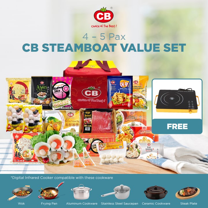 CB Steamboat Value Set 超值火锅配套 (4-5Pax)(4.5Kg)