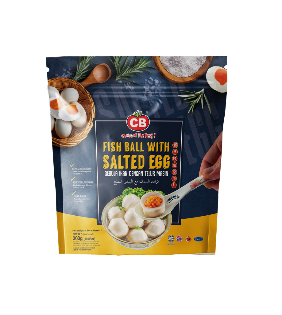 CB Fish Ball With Salted Egg 15Pcs ±(300G) (copy)