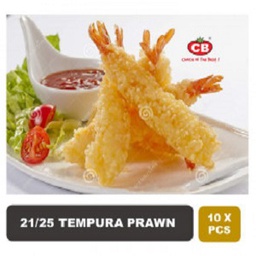 [PWN-T001] 21/25 Vannamei Tempura Shrimp 10pcs (400G) 21/25 天妇罗虾 10个 (400克)