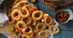 [CBT0305] CB Tempura Natural Calamari Rings (300G) CB 日式纯正墨鱼圈 (300克)