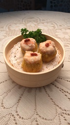 [H19] Handmade Seafood Siew Mai 6pcs  手工海鲜烧卖 6个