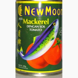 [H37] New Moon Jack Mackerel in Tomato Sauce (425G) 人月牌 番茄汁沙丁鱼 (425克)