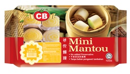 [CBB0304] CB Mini Mantou - Corn 20pcs (300G) CB 迷你馒头 - 玉蜀黍 20个 (300克)